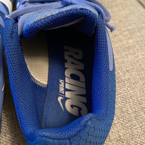 Nike Blue Track Shoes - Picture 4 of 6